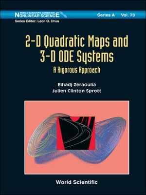 cover image of 2-d Quadratic Maps and 3-d Ode Systems